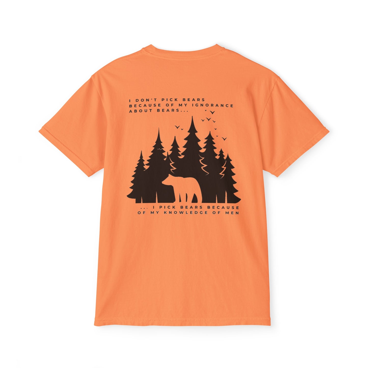 Women's Bear in Woods Pocket T-Shirt
