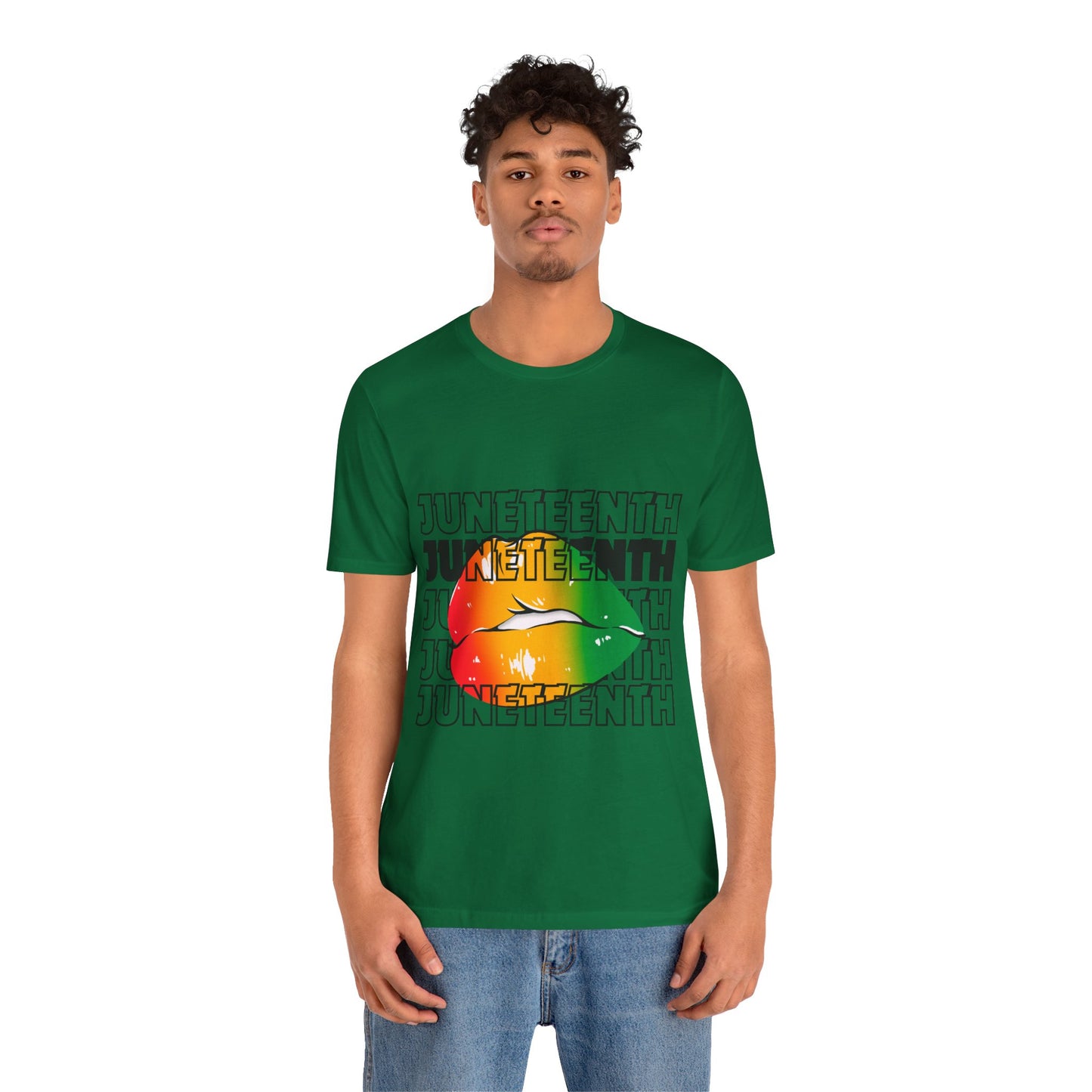 Juneteenth Lips Short Sleeve Tee