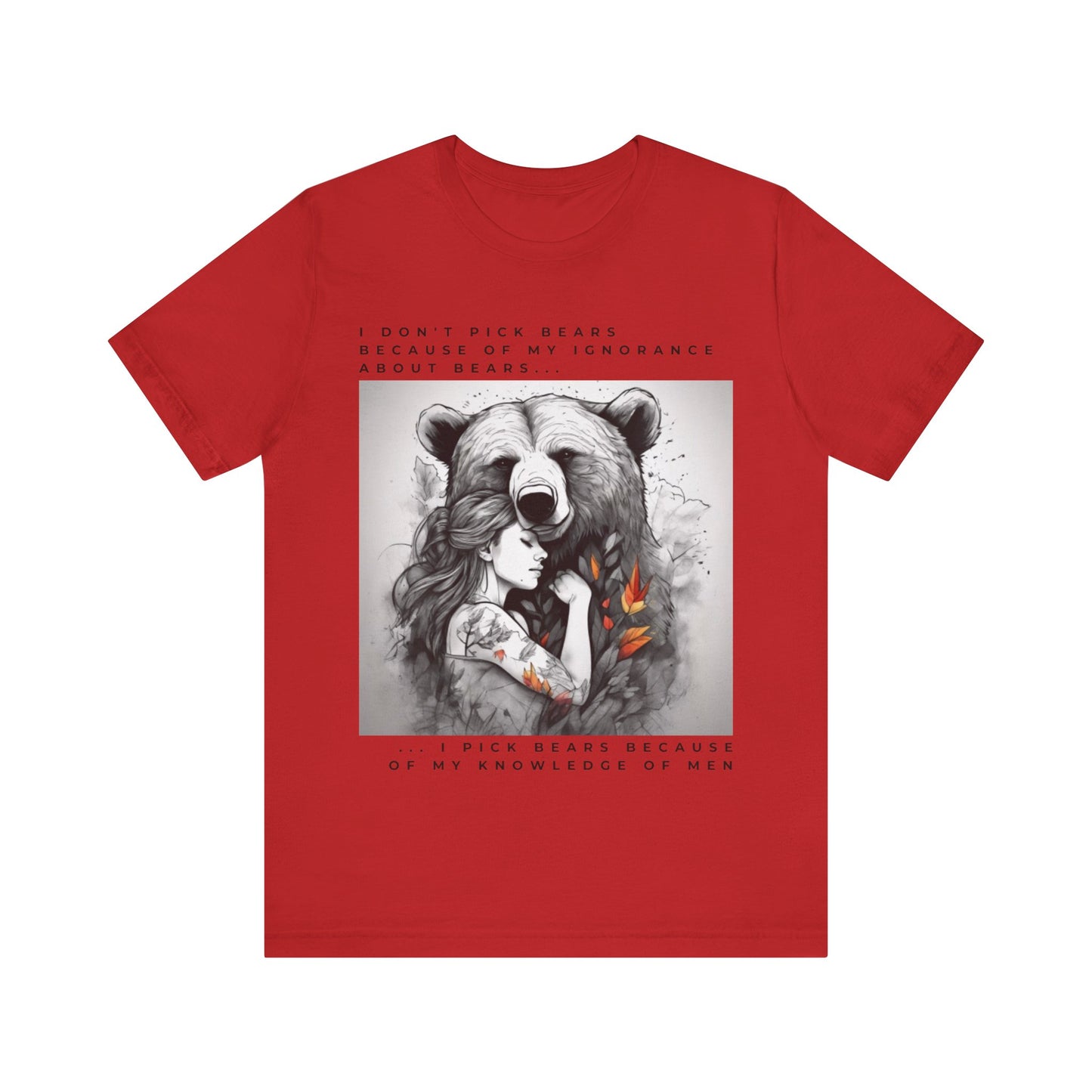 Women's Bear Hug "Team Bear" Tee
