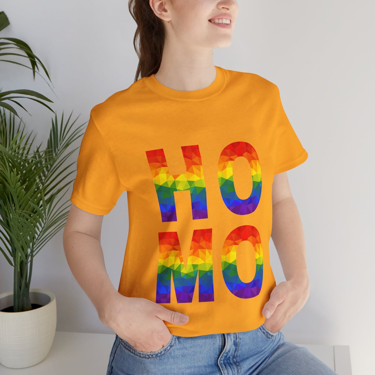 "HOMO" Short Sleeve Tee