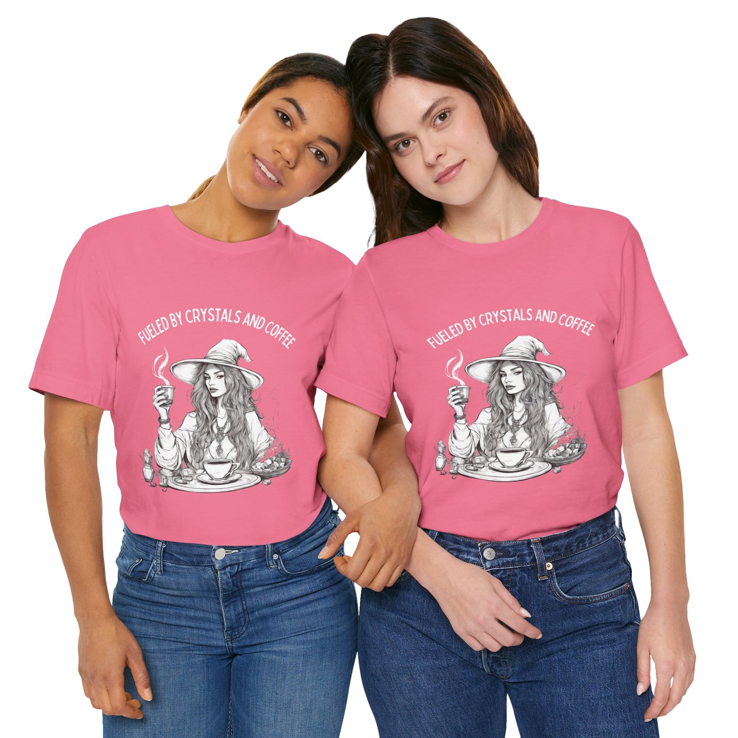 Fueled by Crystals and Coffee Tee