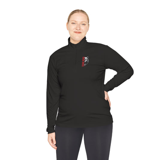 Women's "Team Bear" Quarter-Zip Pullover