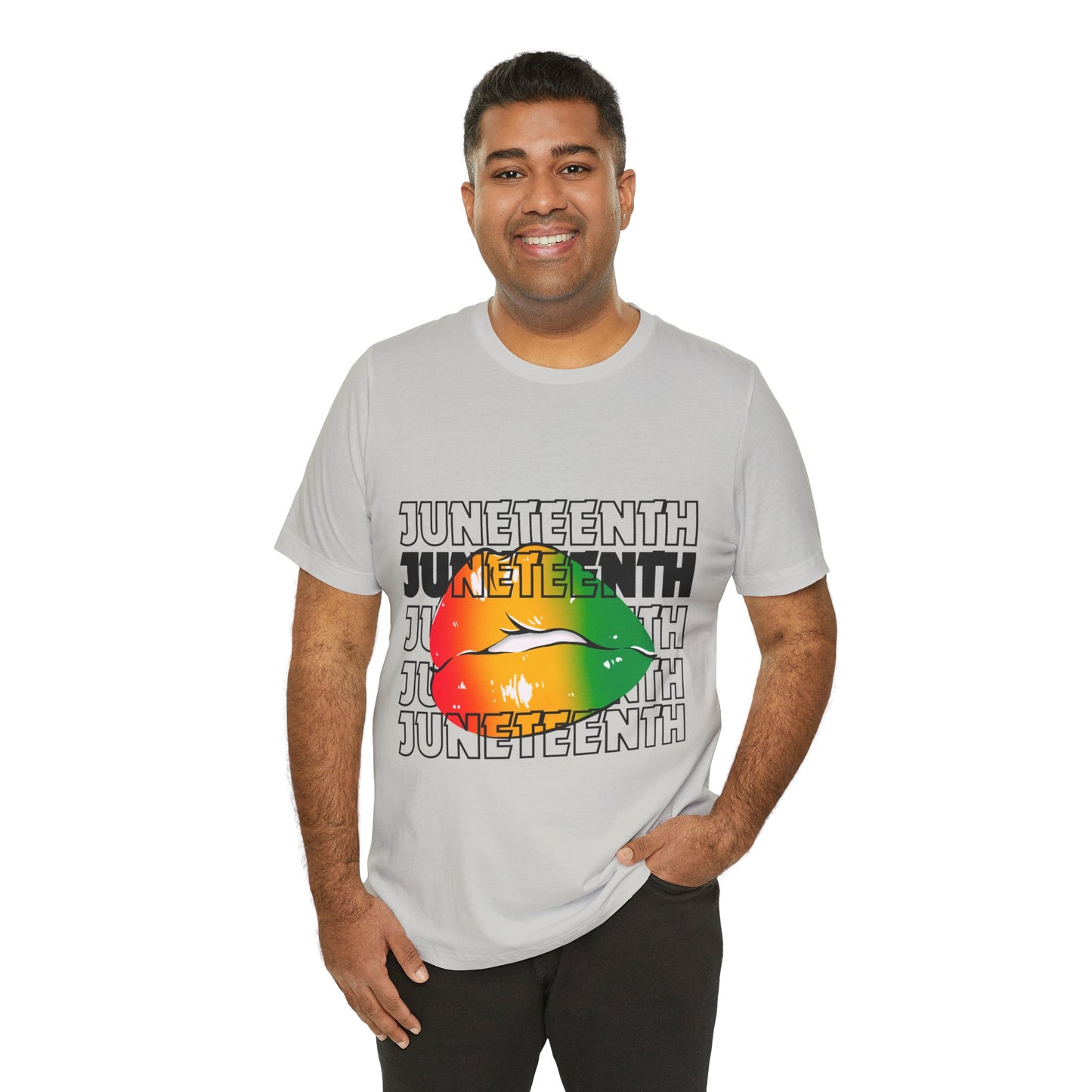 Juneteenth Lips Short Sleeve Tee