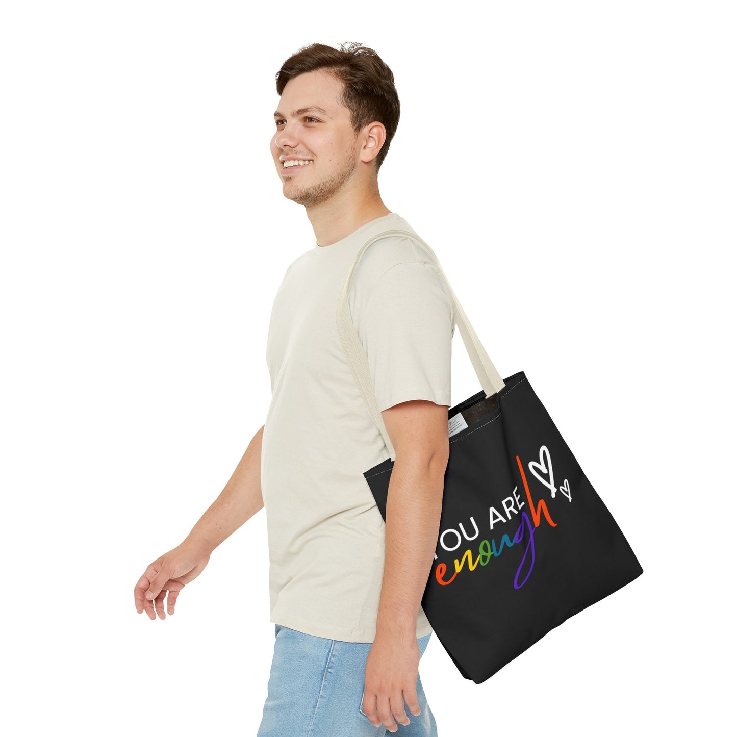You Are Enough Tote Bag (AOP)