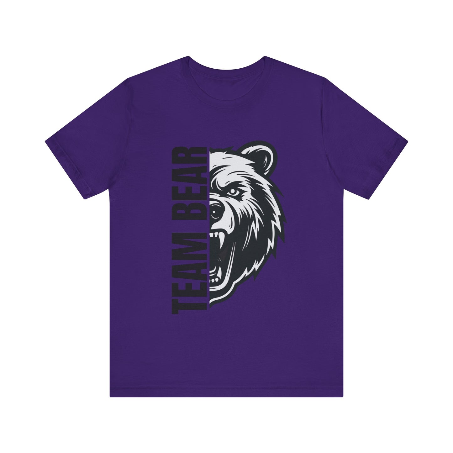 Women's "Team Bear" Tee - Black Lettering