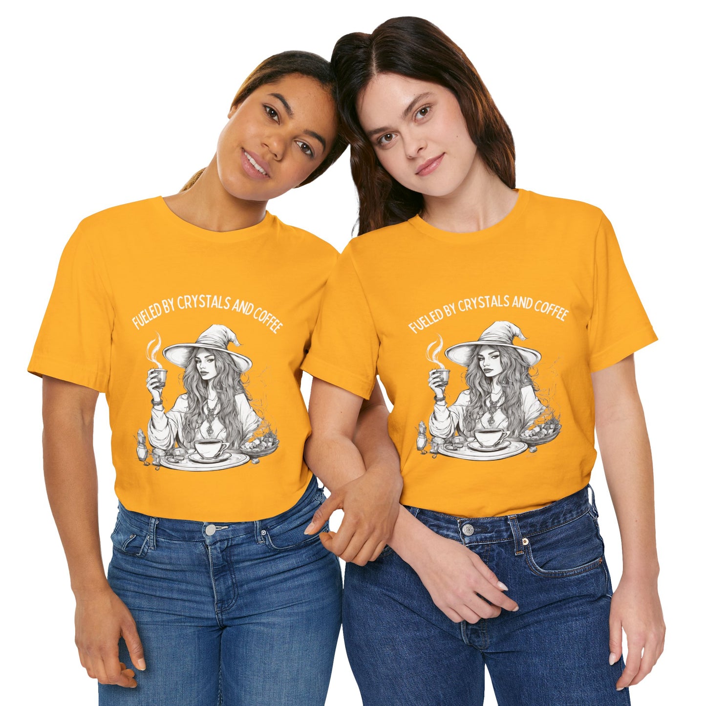 Fueled by Crystals and Coffee Tee