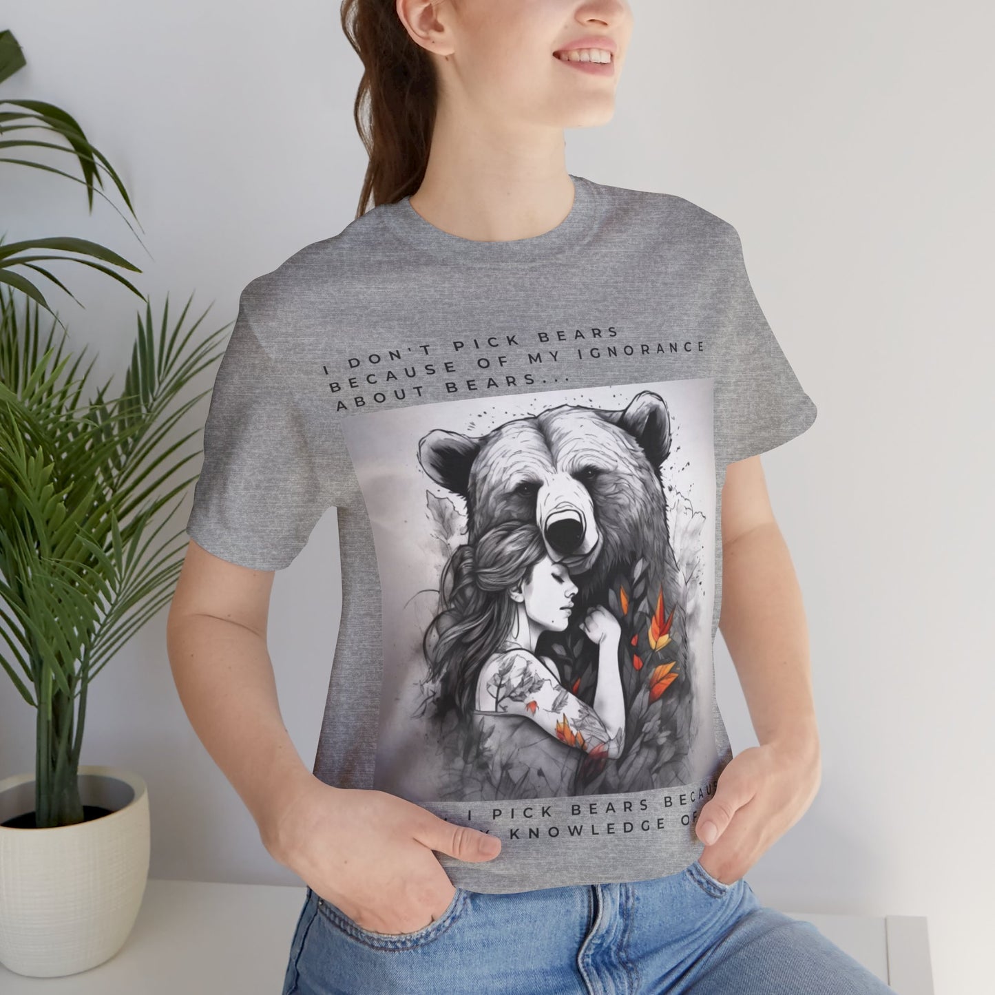Women's Bear Hug "Team Bear" Tee