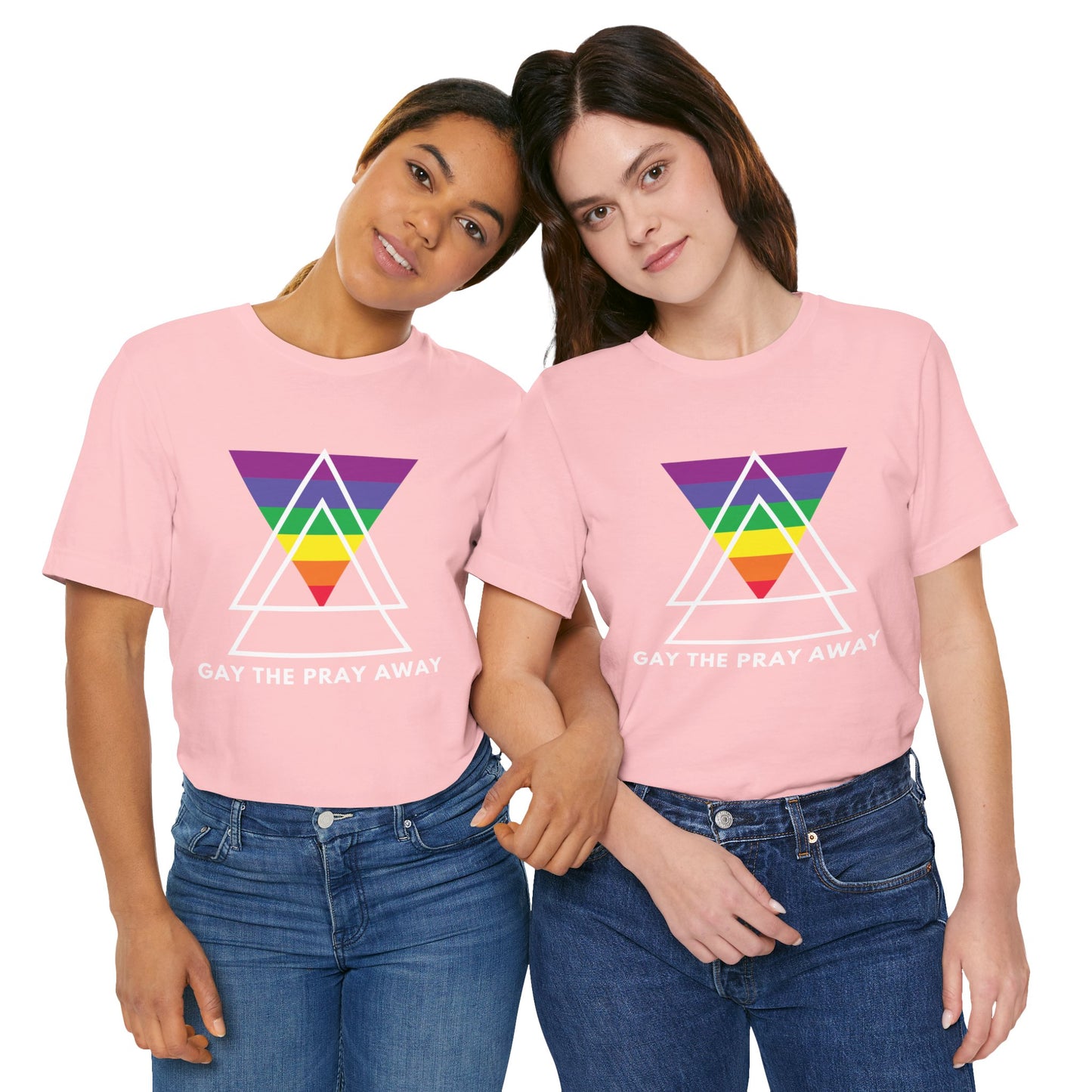"GAY THE PRAY AWAY" Short Sleeve Tee