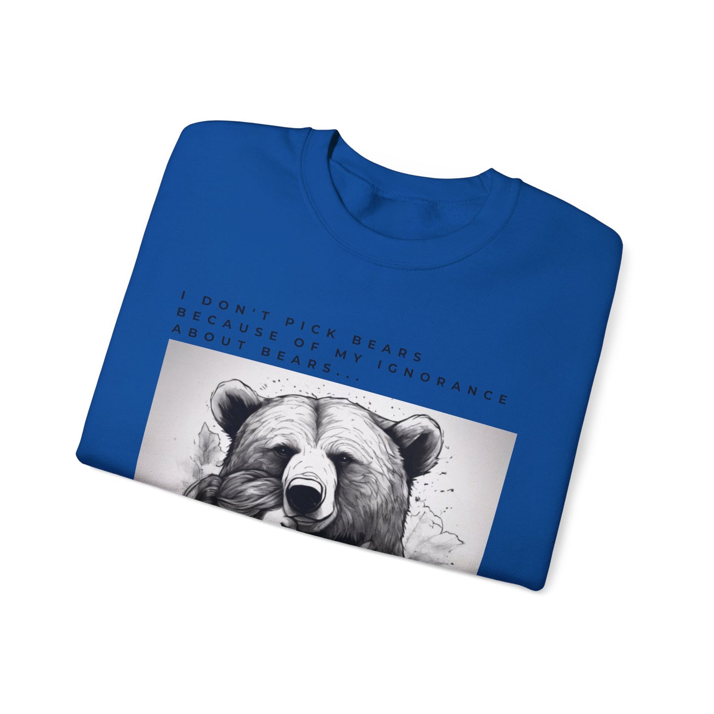 Women's Bear Hug "Team Bear" Crewneck Sweatshirt