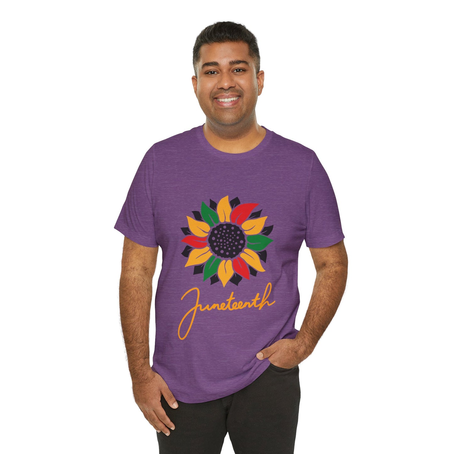 Juneteenth Floral Short Sleeve Tee