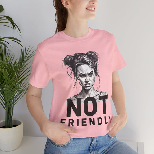 Not Friendly Short Sleeve Tee