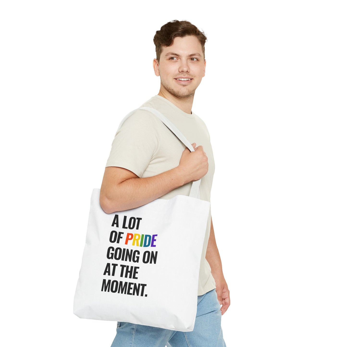 "A Lot of Pride" Tote Bag (AOP)