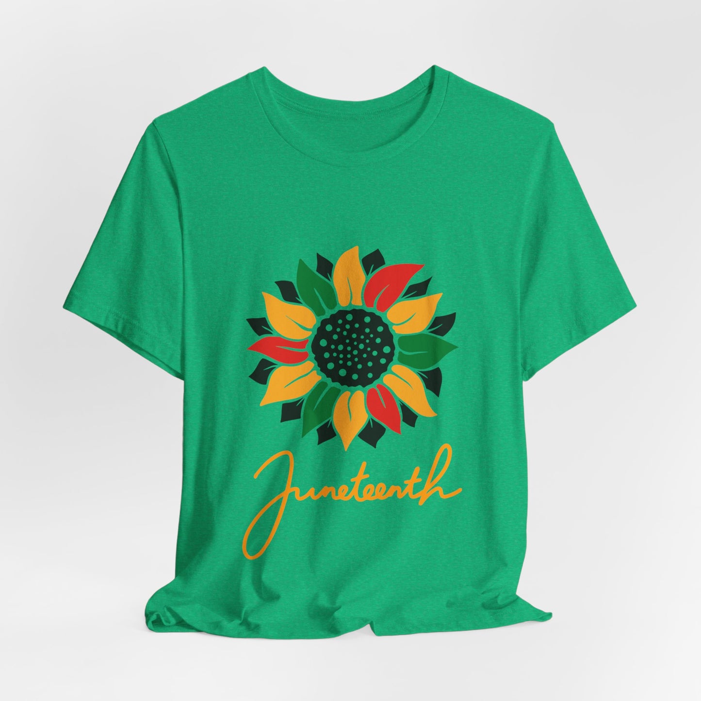 Juneteenth Floral Short Sleeve Tee