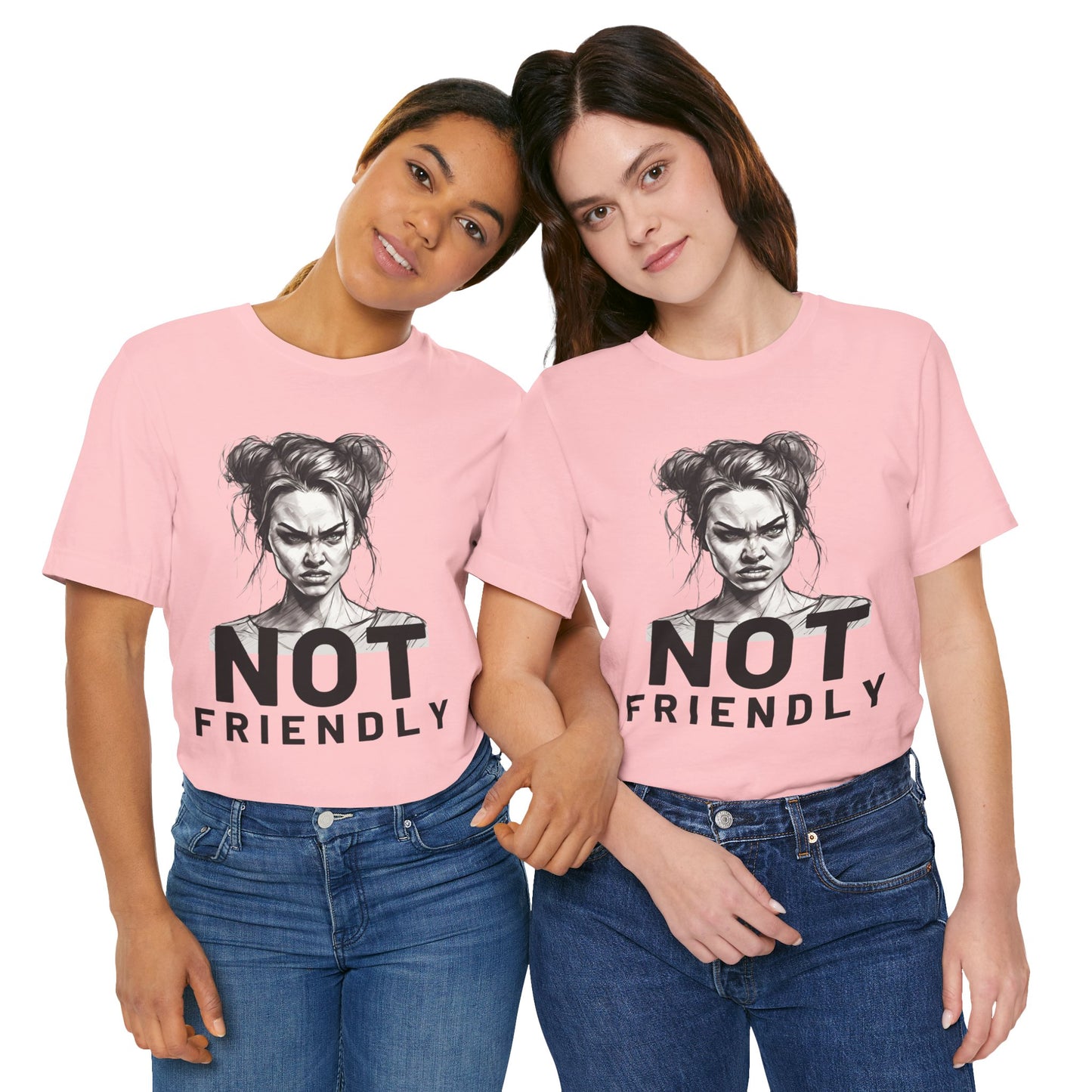Not Friendly Short Sleeve Tee