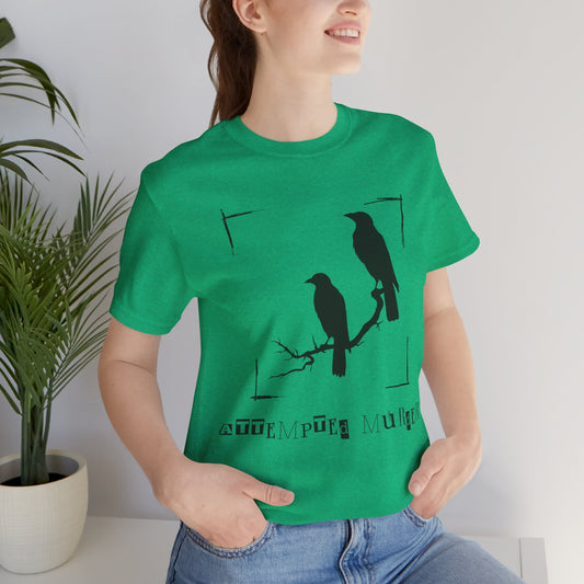 "Attempted Murder" Crow Short Sleeve Tee