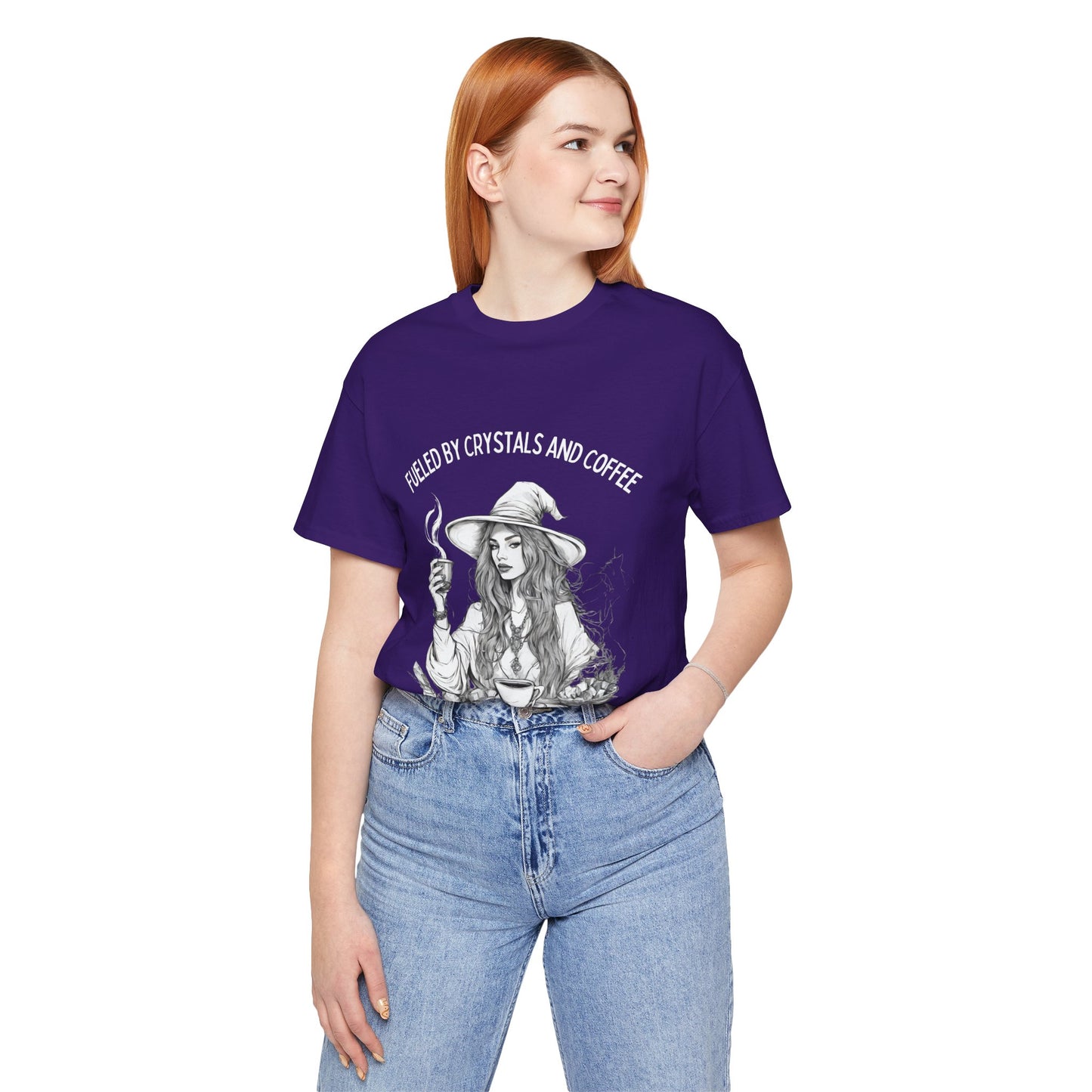 Fueled by Crystals and Coffee Tee