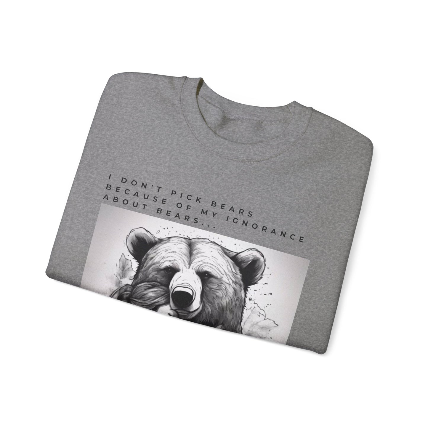 Women's Bear Hug "Team Bear" Crewneck Sweatshirt