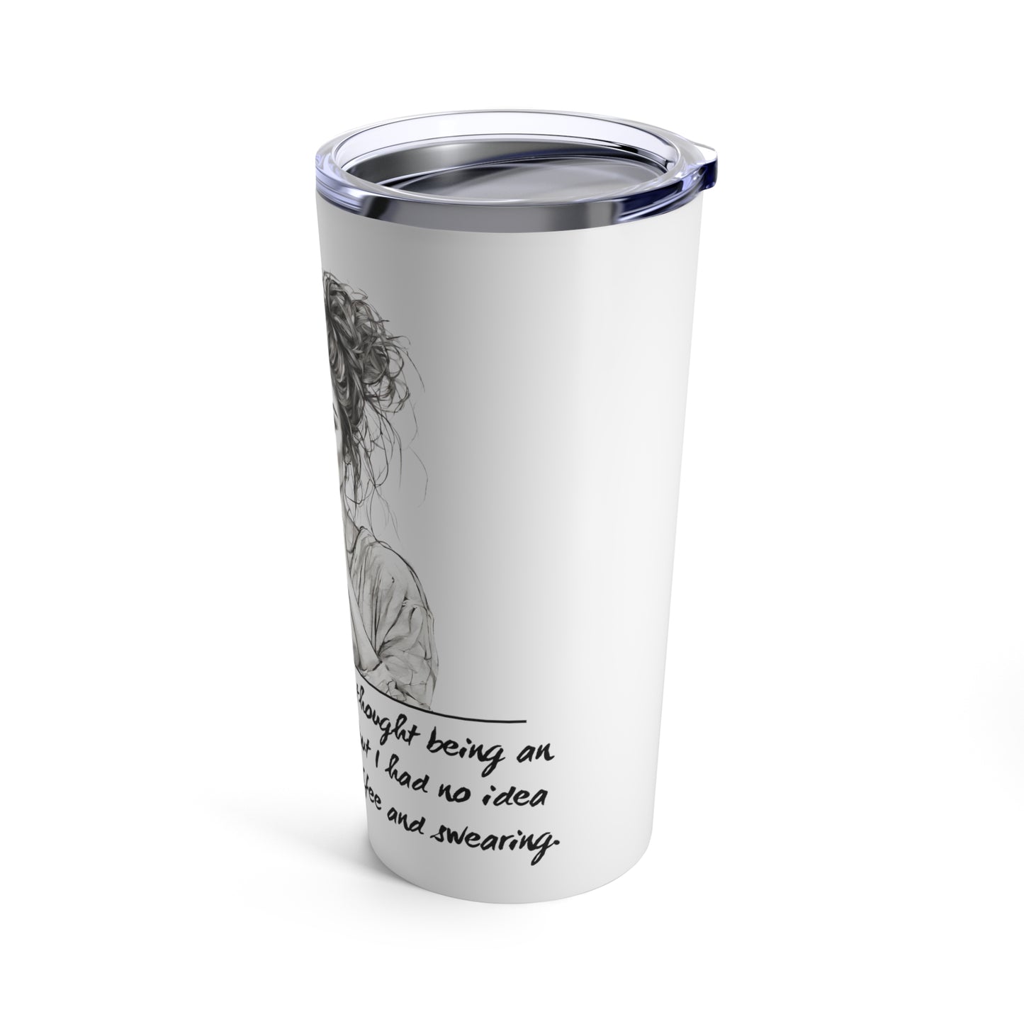 Coffee and Swearing Tumbler 20oz