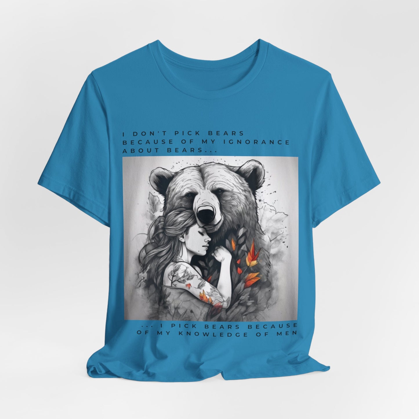 Women's Bear Hug "Team Bear" Tee