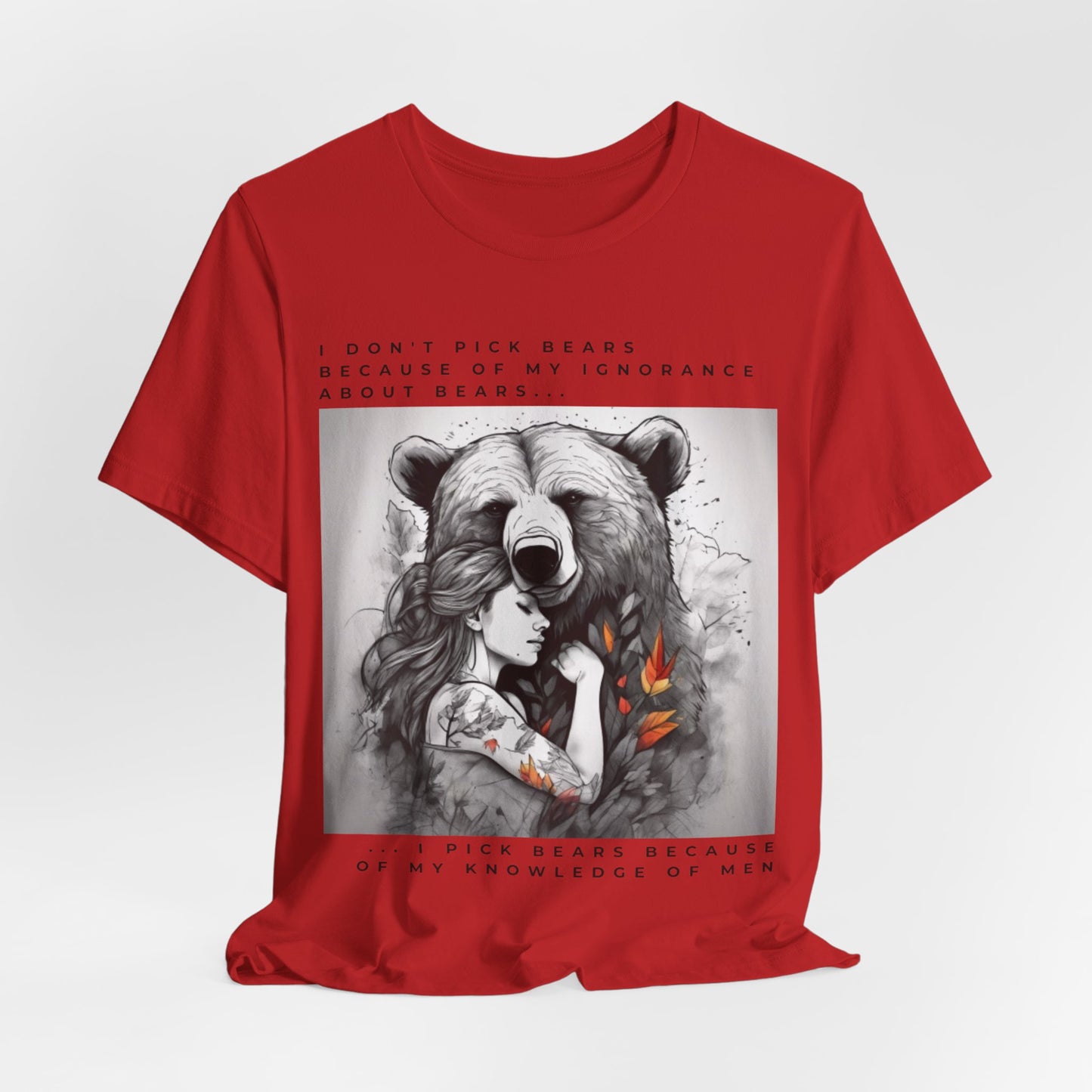 Women's Bear Hug "Team Bear" Tee