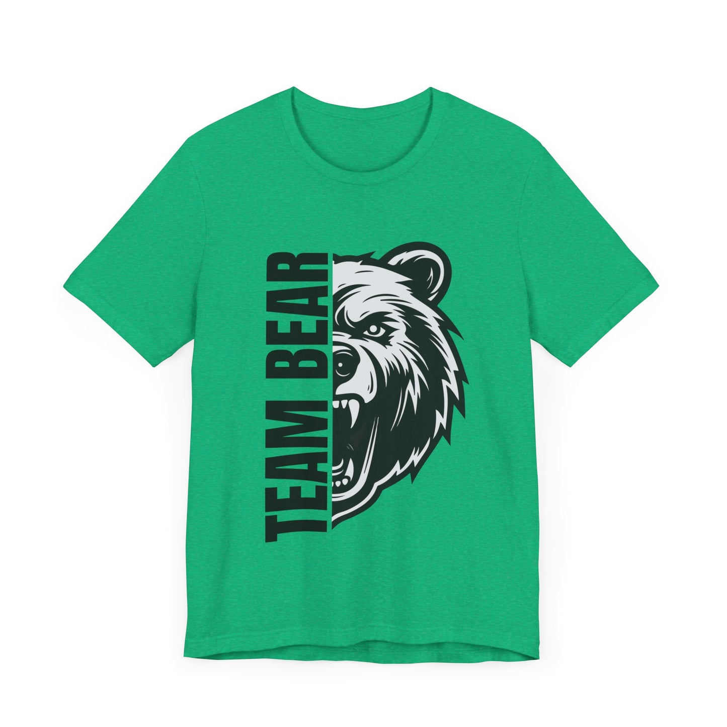 Women's "Team Bear" Tee - Black Lettering