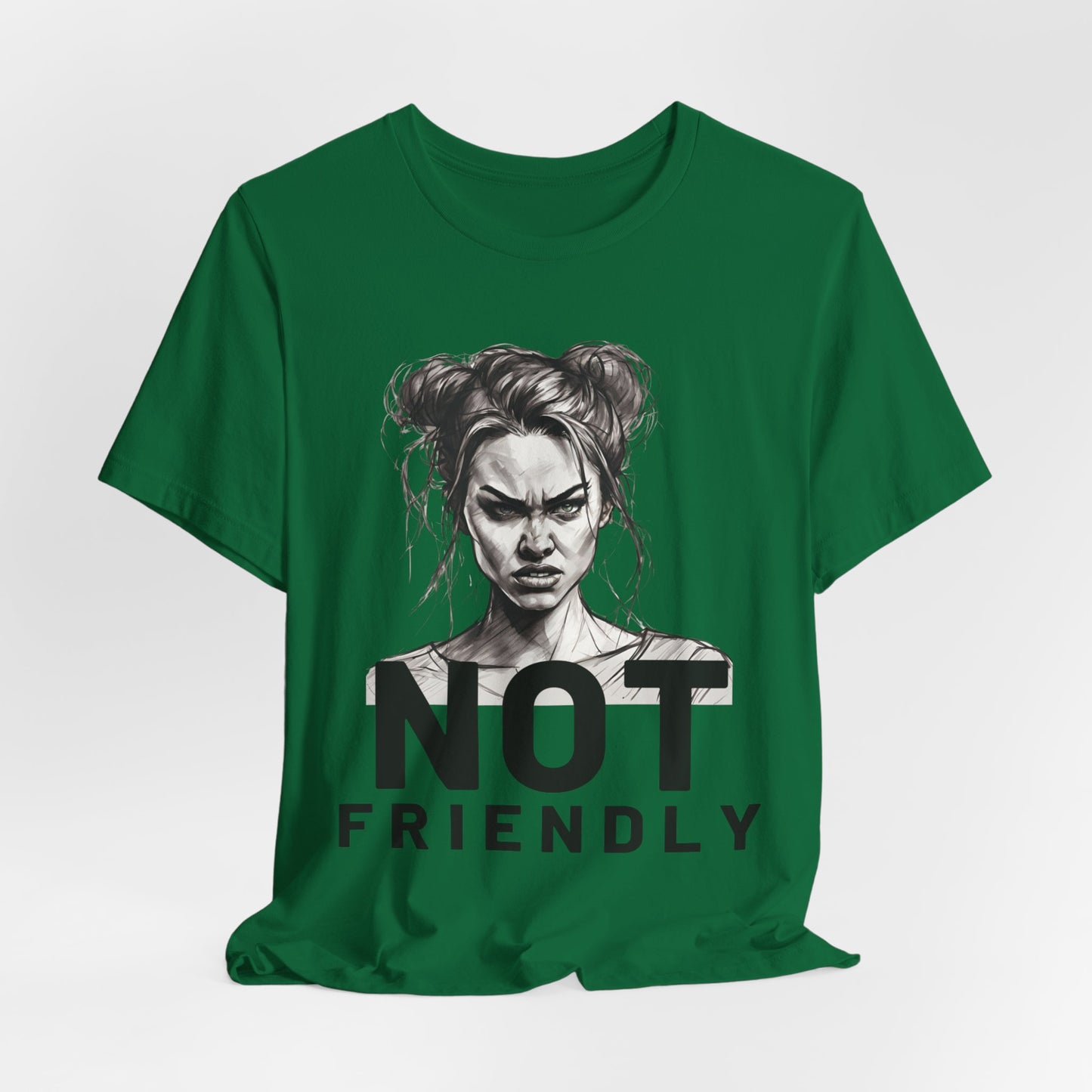 Not Friendly Short Sleeve Tee