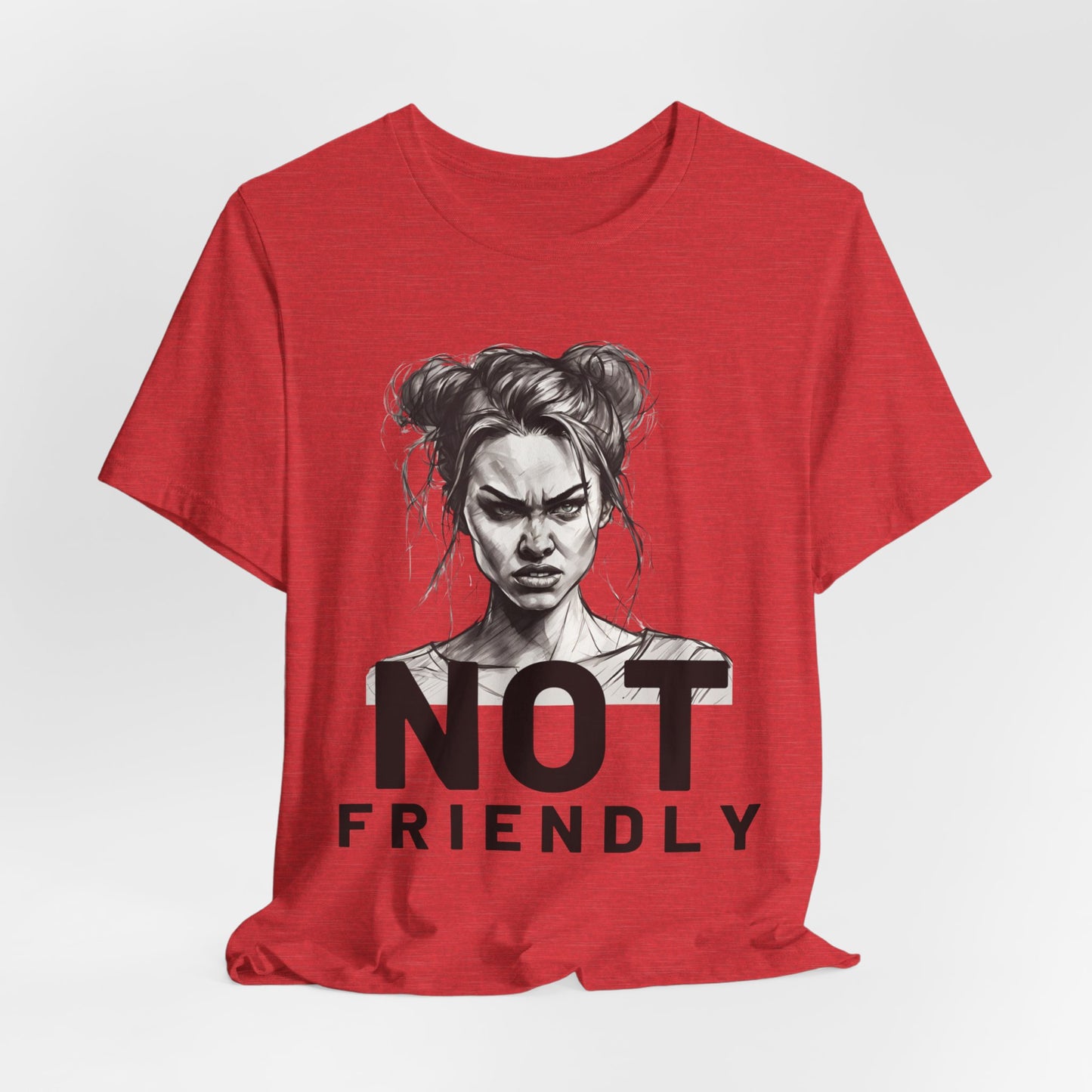 Not Friendly Short Sleeve Tee
