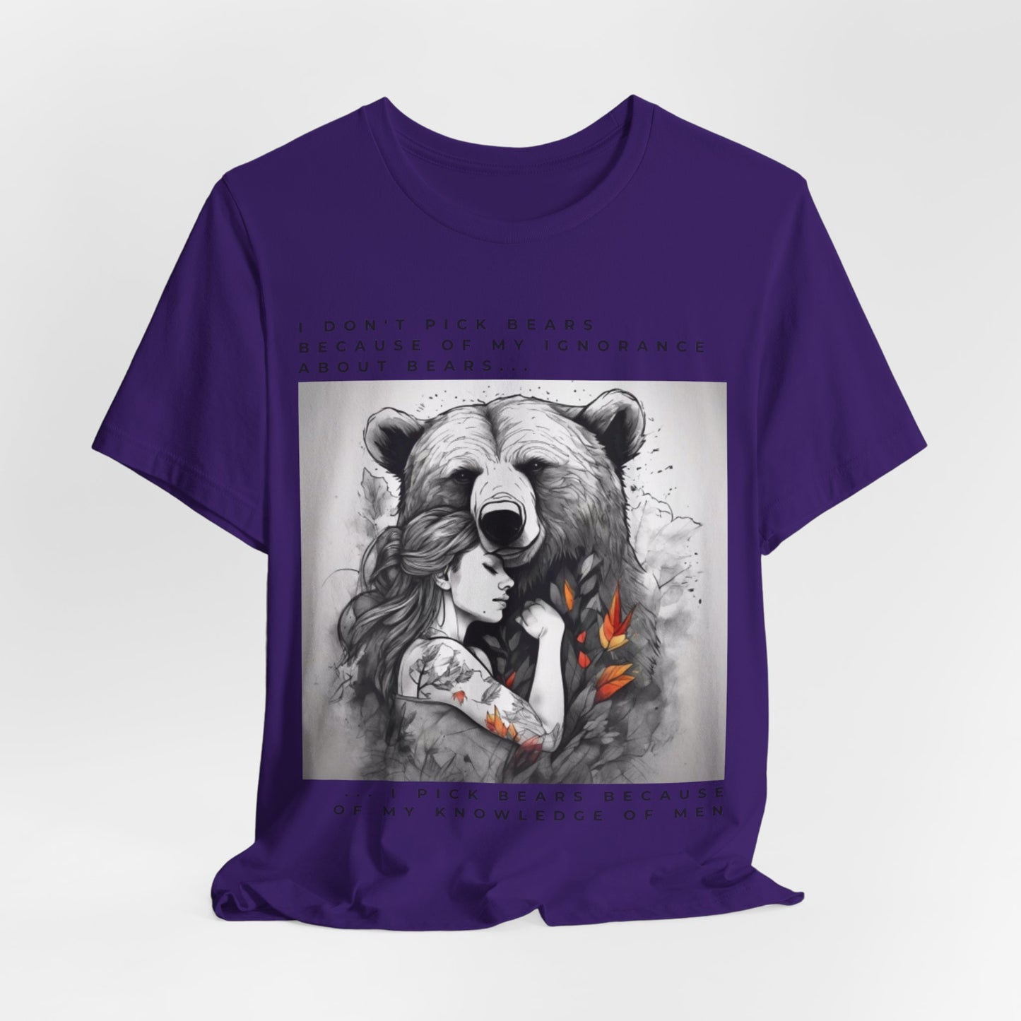 Women's Bear Hug "Team Bear" Tee