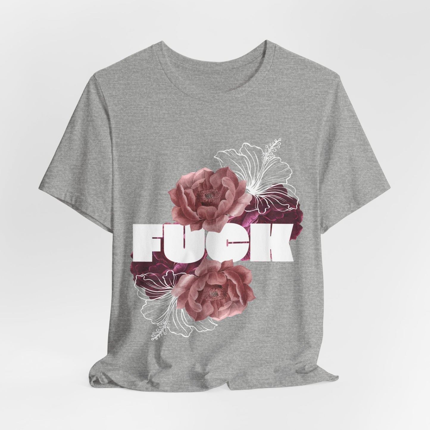 Women's Floral F*ck Short Sleeve Tee