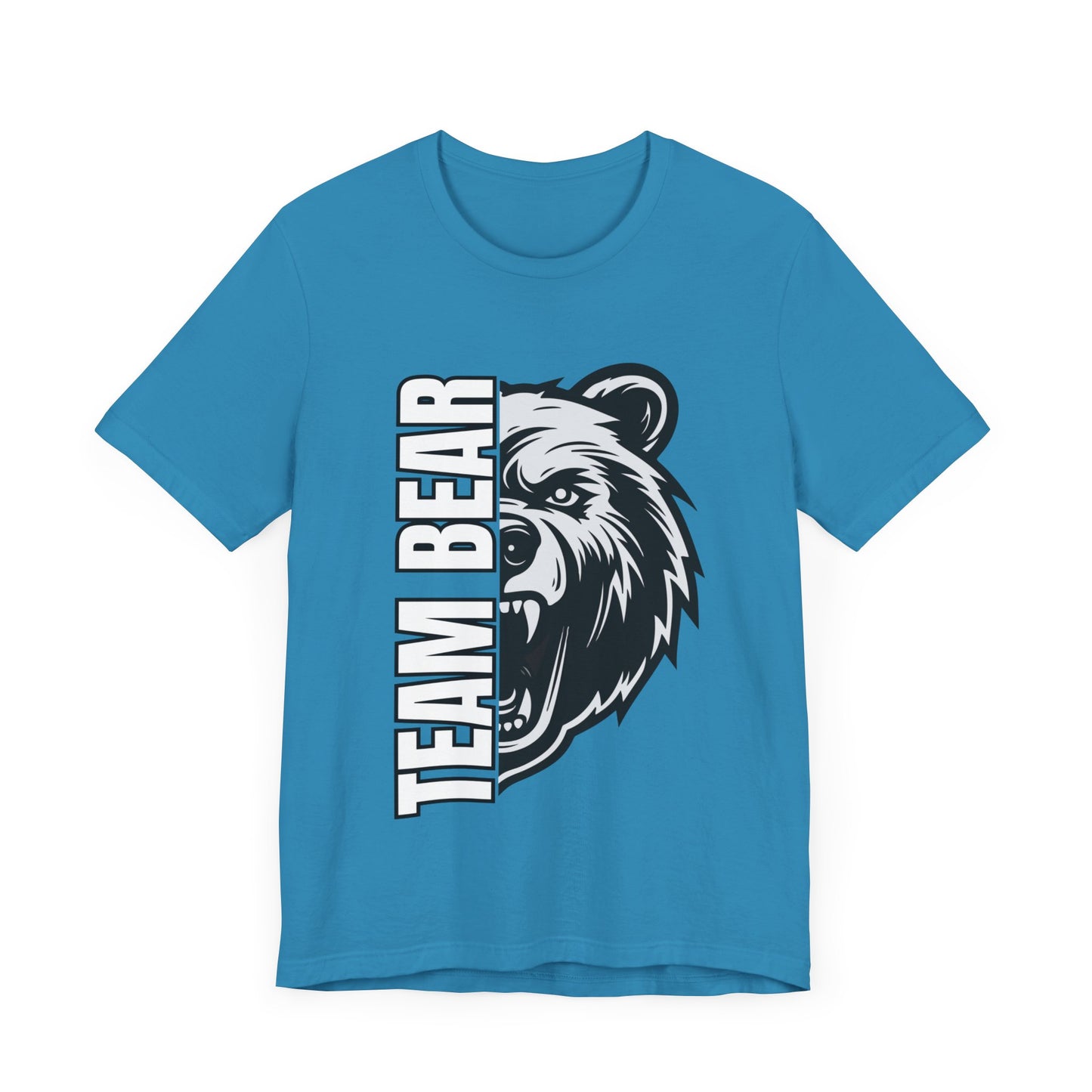 Women's "Team Bear" Tee - White Lettering
