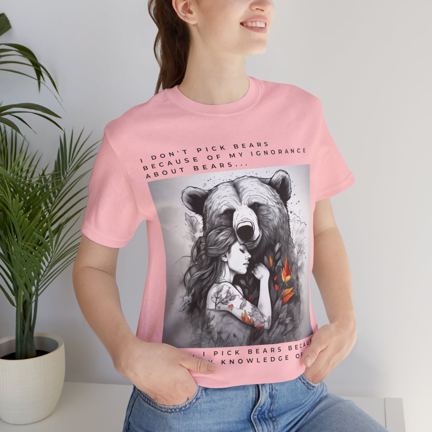 Women's Bear Hug "Team Bear" Tee