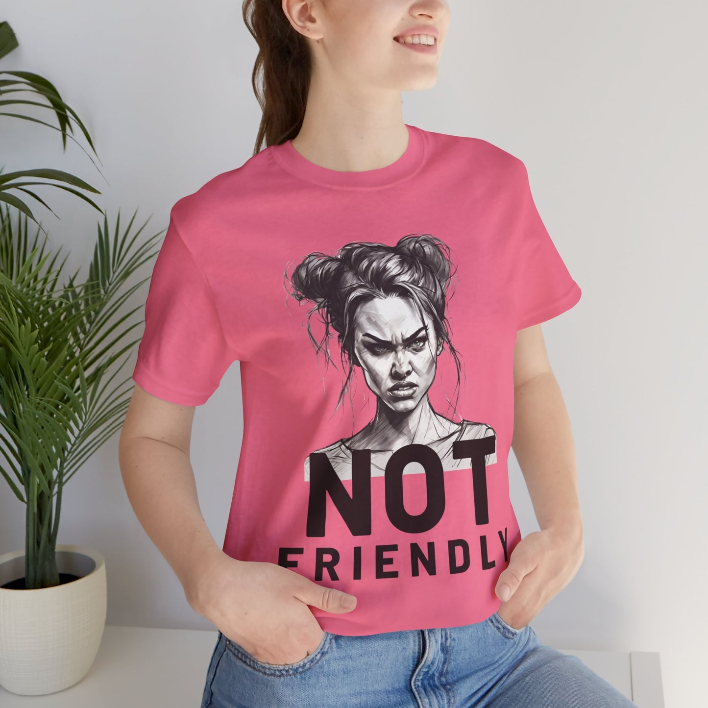 Not Friendly Short Sleeve Tee