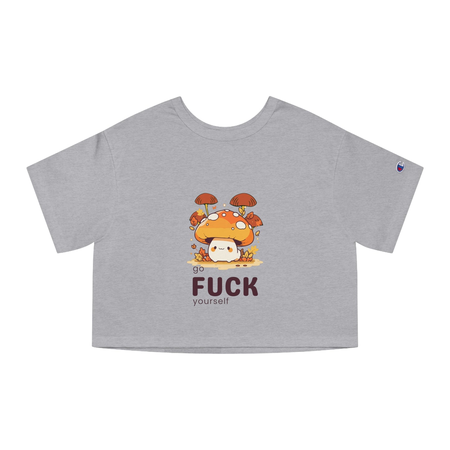 GFY Baby Mushroom Cropped T-Shirt