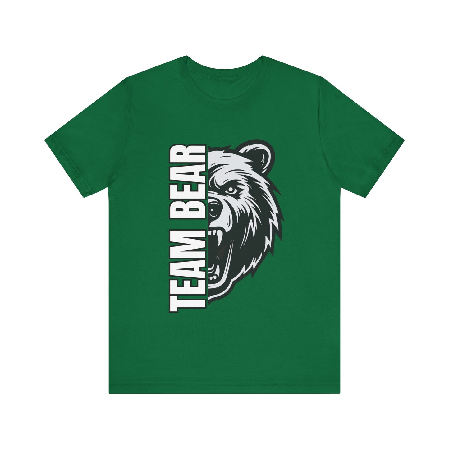 Women's "Team Bear" Tee - White Lettering