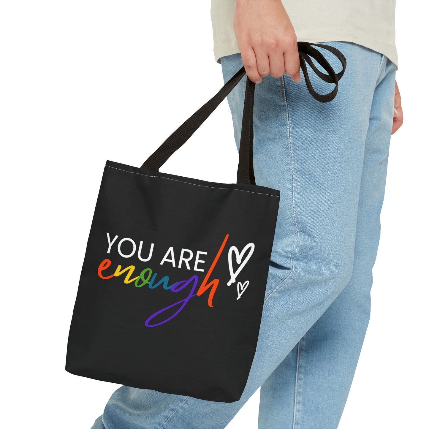 You Are Enough Tote Bag (AOP)
