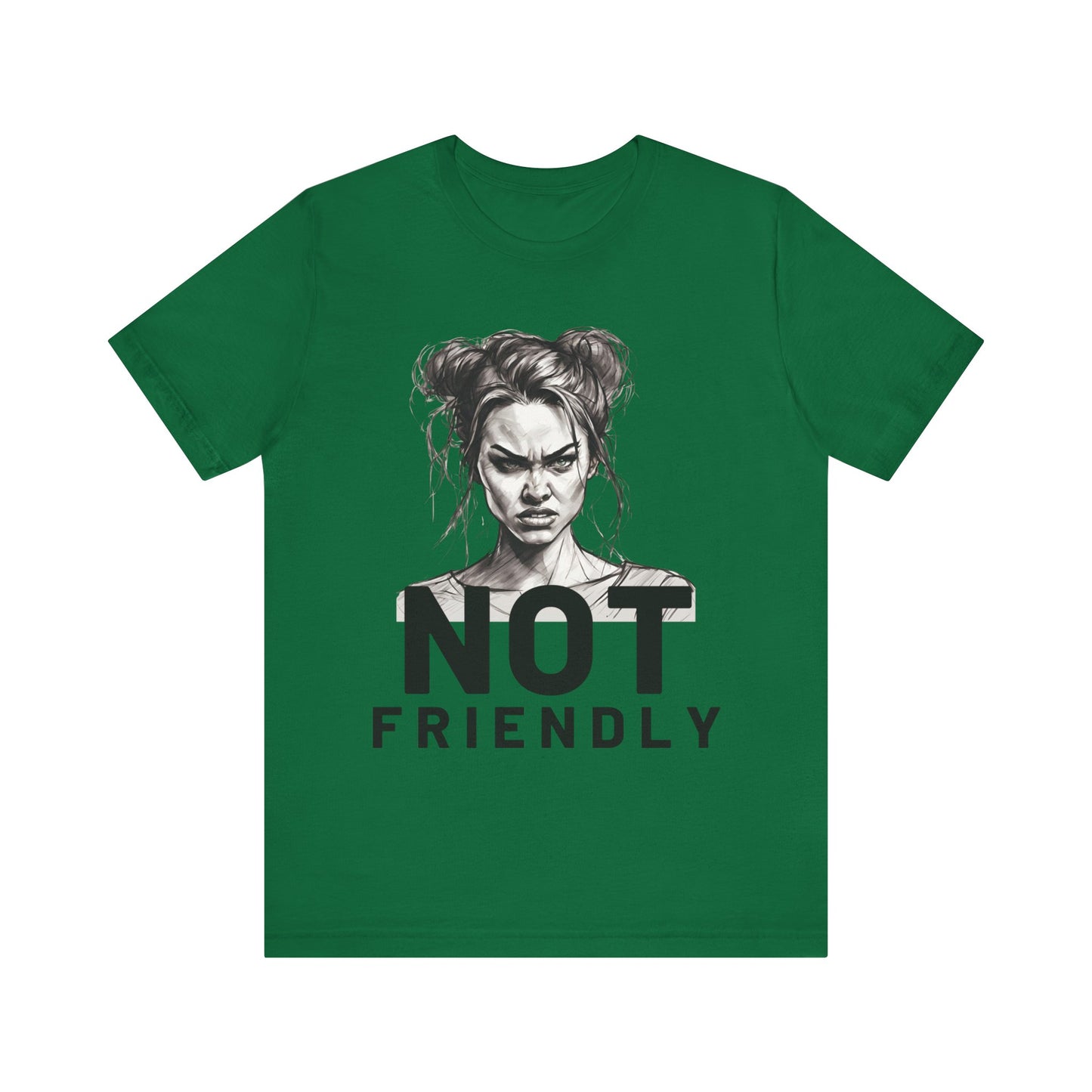 Not Friendly Short Sleeve Tee