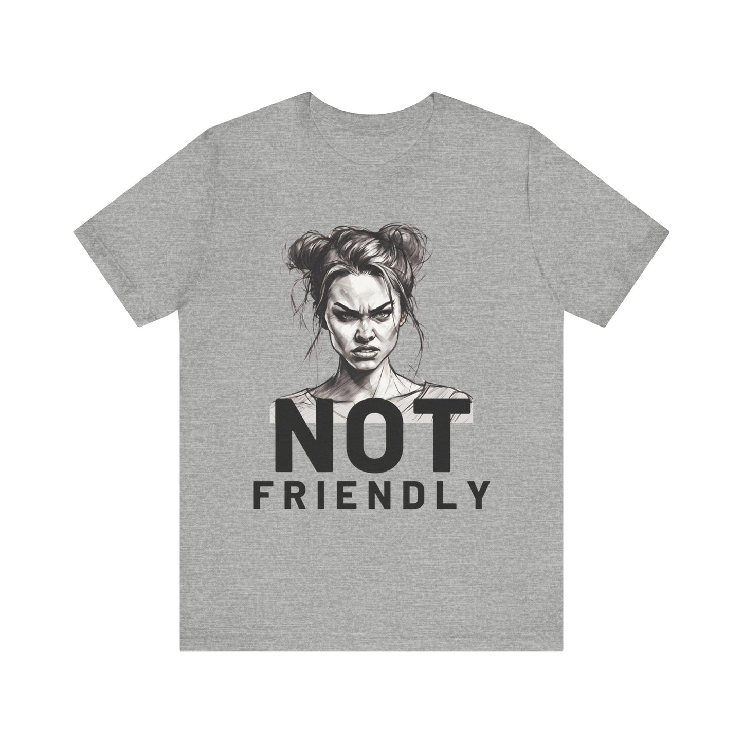 Not Friendly Short Sleeve Tee