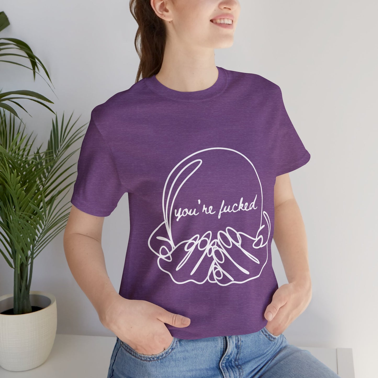 Crystal Ball "You're Fucked" Tee