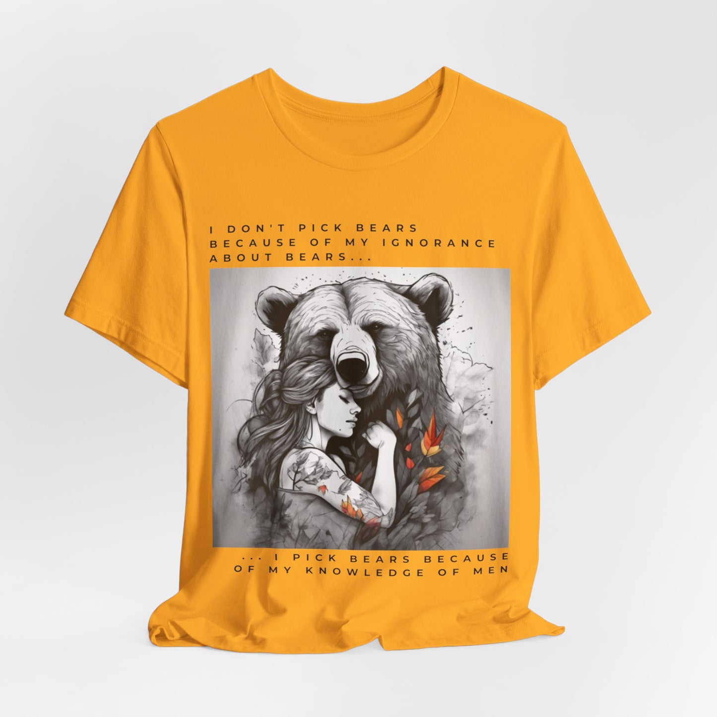 Women's Bear Hug "Team Bear" Tee