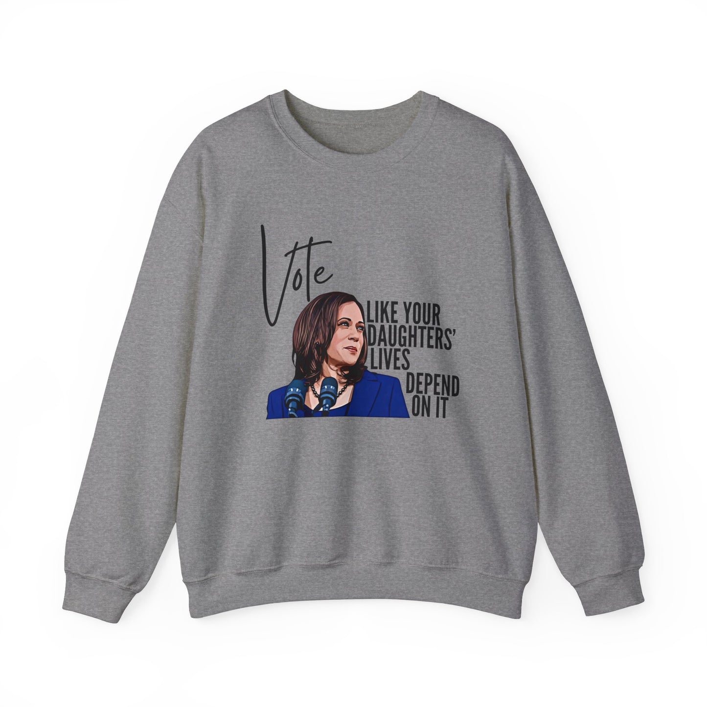 Harris 2024 Crewneck Sweatshirt - Design 1