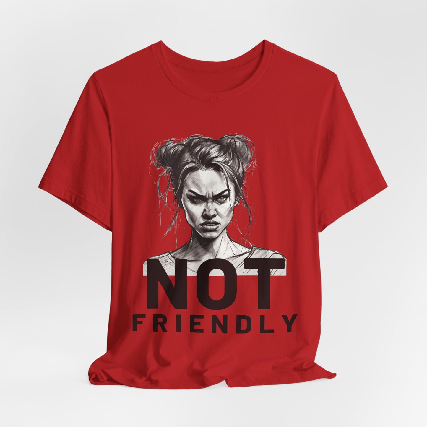 Not Friendly Short Sleeve Tee