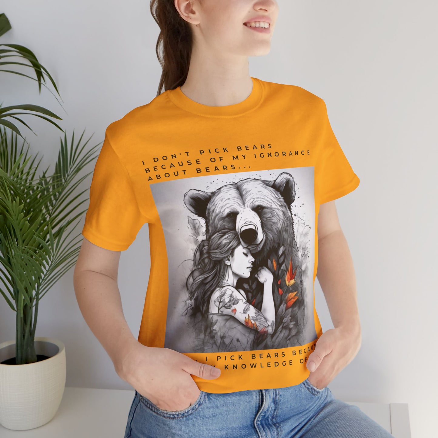 Women's Bear Hug "Team Bear" Tee