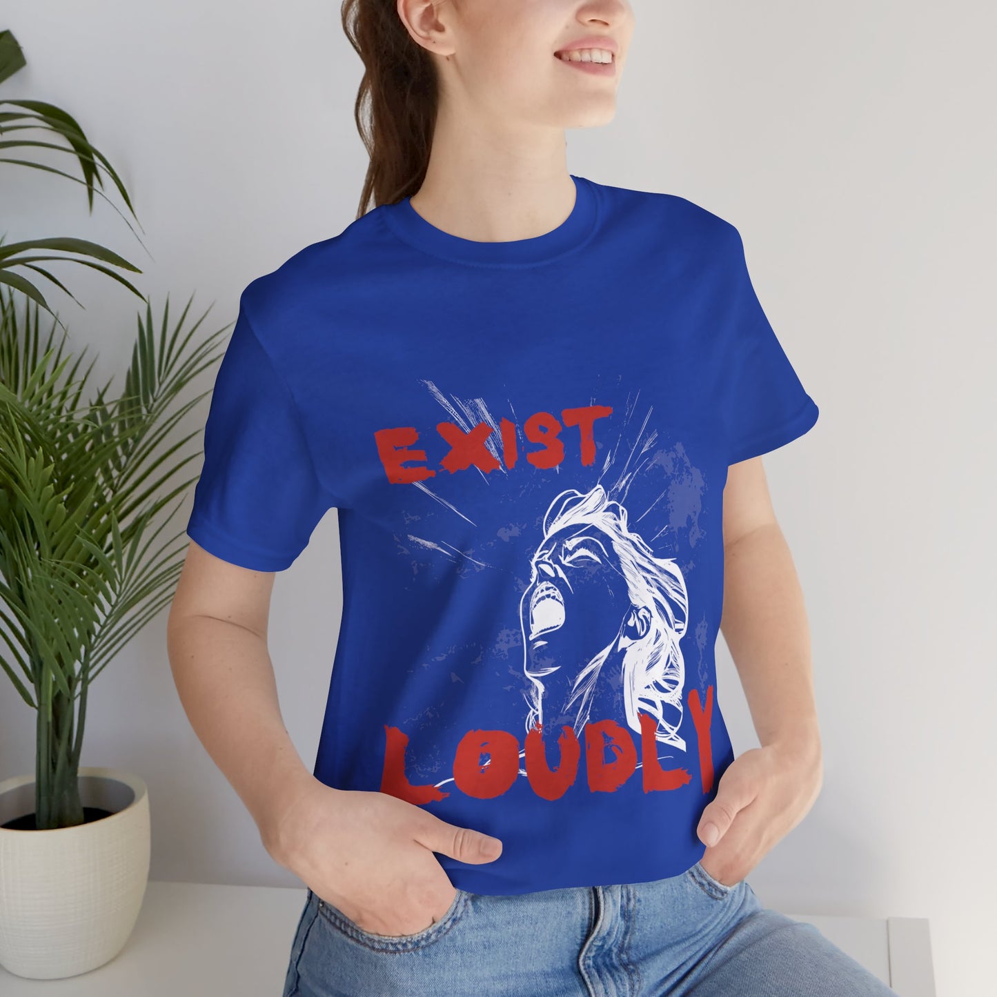 Women's Exist Loudly Tee
