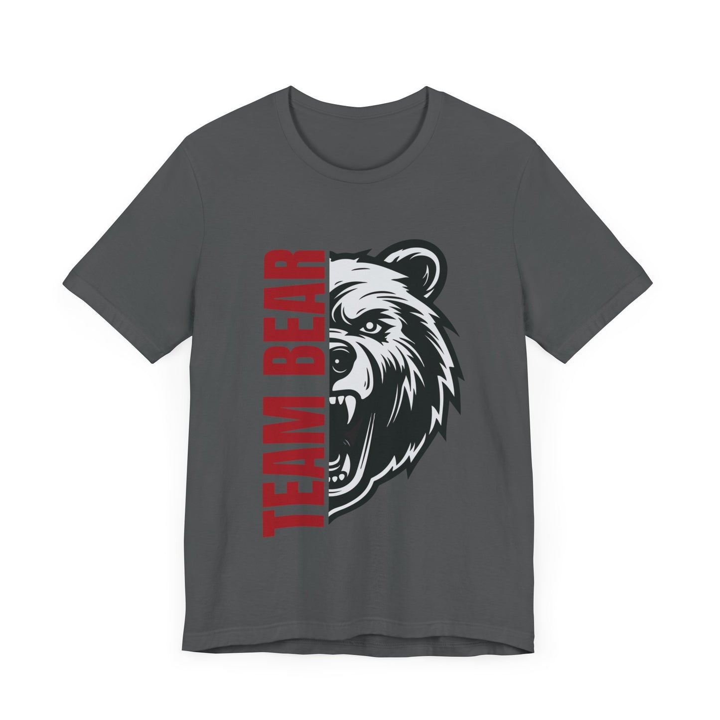 Women's "Team Bear" Tee - Red Lettering