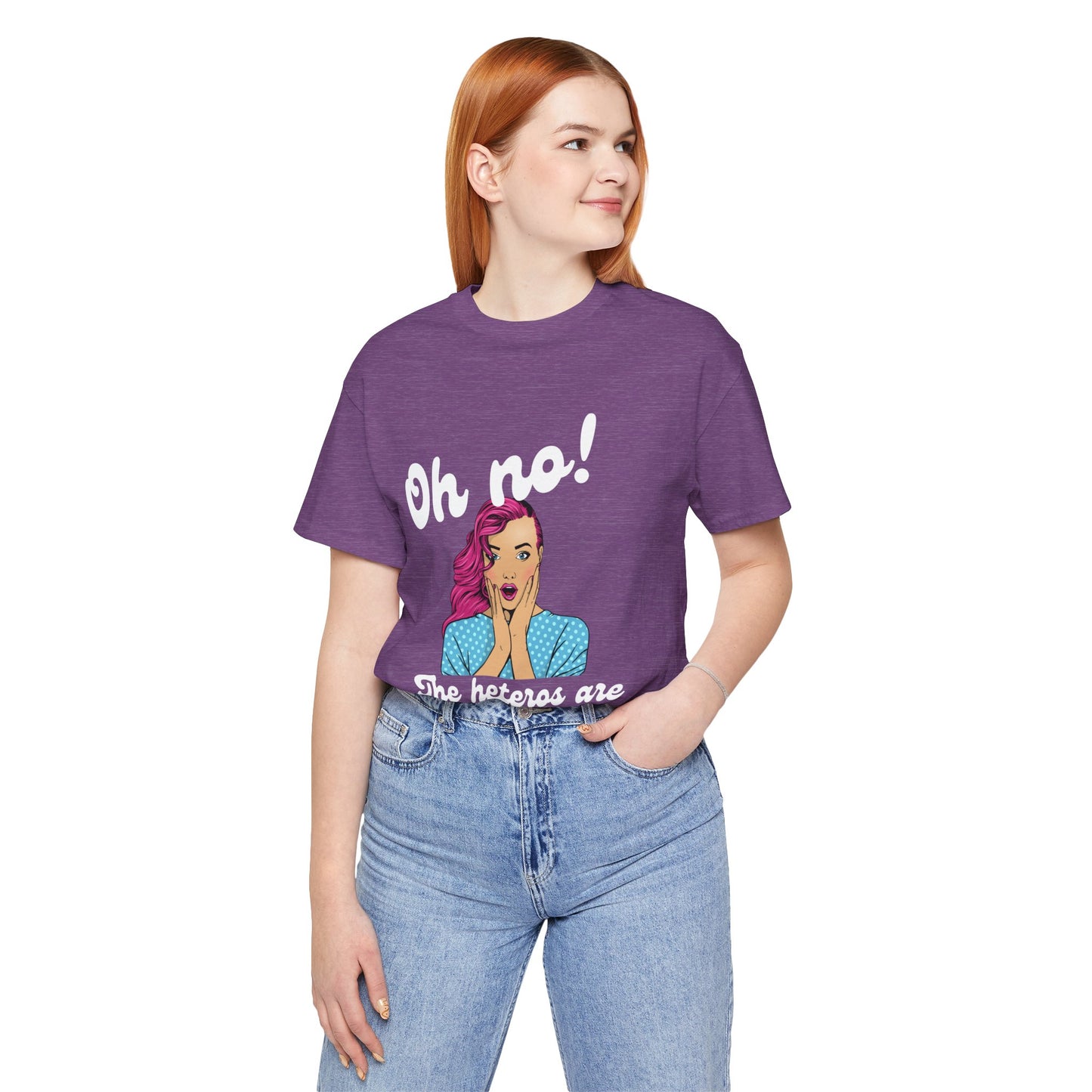 "Heteros are upseteros" Short Sleeve Tee