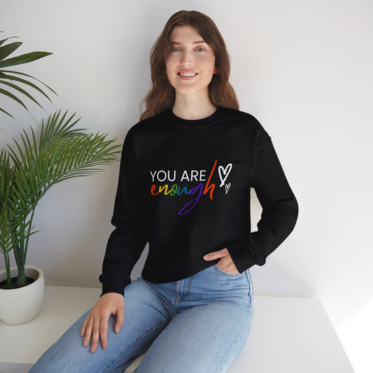 "You Are Enough" Crewneck Sweatshirt